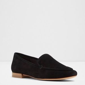 Aldo Loafers in Black Suede - New
